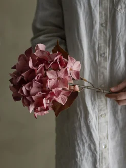 - Hydrangea Kunstig stilk - Rosa, Plastik*Bloomingville