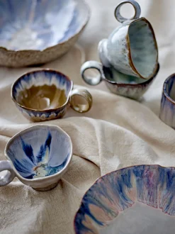 - Imogen Kop, Grøn, Stentøj^Bloomingville