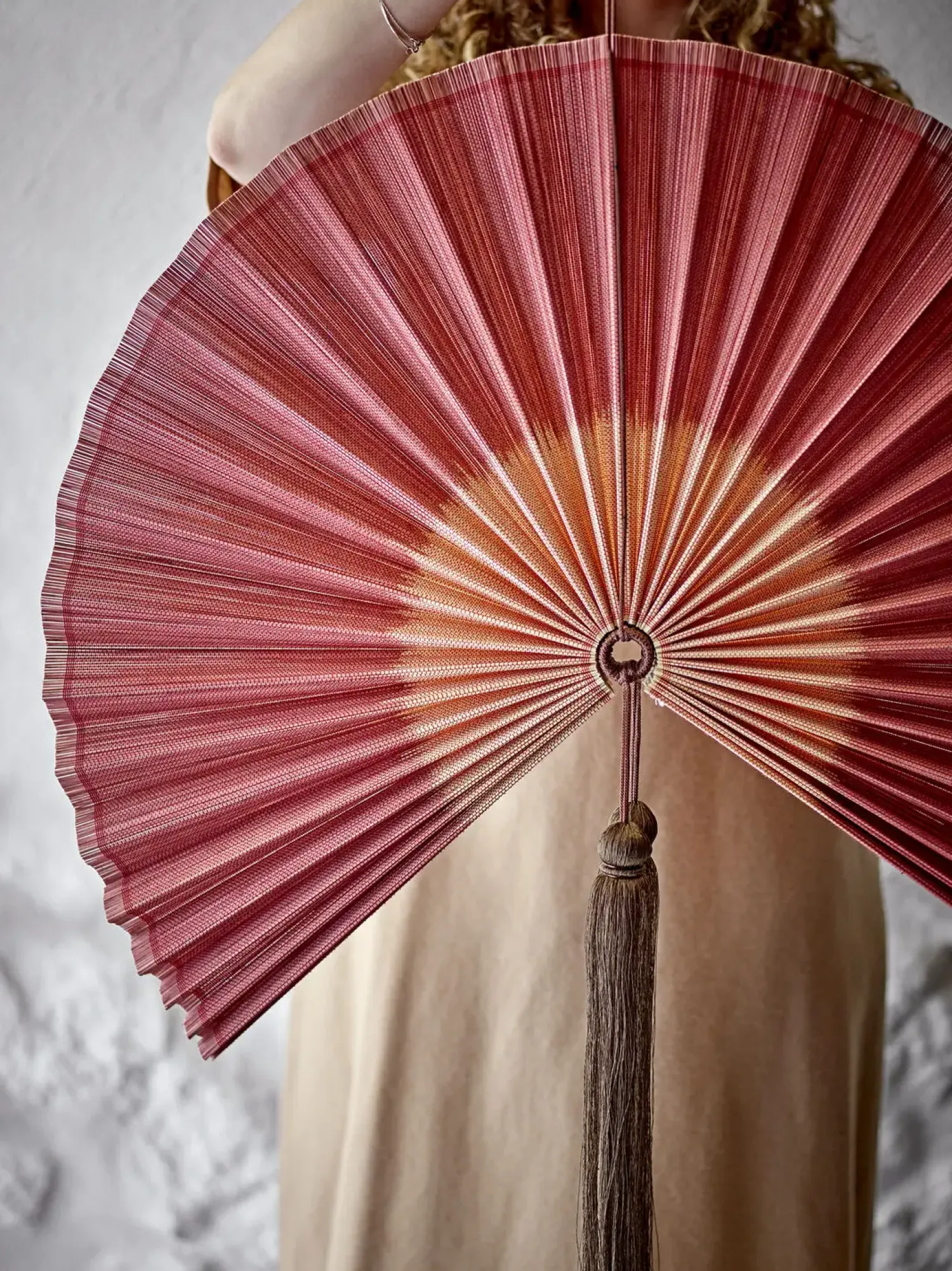 - Jaime Vægdekoration, Rosa, Bambus*Bloomingville Hot