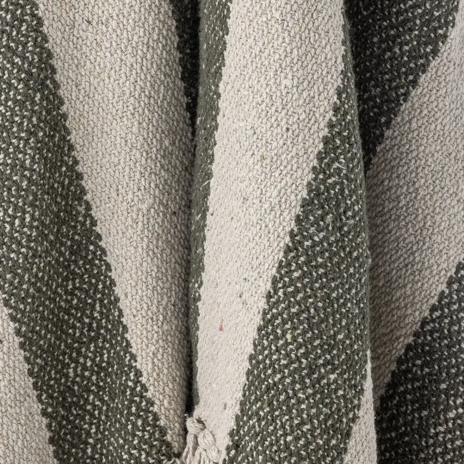 - Jodina Plaid, Grøn, Genanvendt Bomuld*Bloomingville Sale