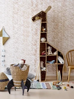 - Kalu Bogreol, Giraf, Natur, Bankuan Grass - 146 cm*Bloomingville Hot