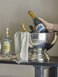 - Kaluka Champagnekøler, Sølv, Rustfri Stål^Bloomingville