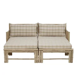 - Korfu Modul Puf, Natur, Bambus*Bloomingville Clearance