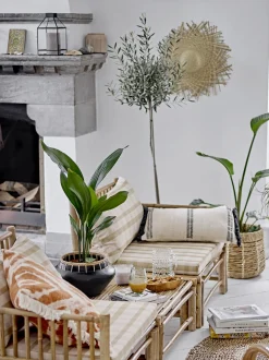 - Korfu Modul Sofa Venstre Hjørne, Natur, Bambus*Bloomingville Outlet