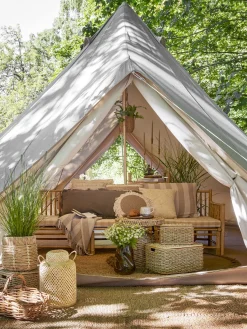 - Korfu Modul Sofa Venstre Hjørne, Natur, Bambus*Bloomingville Outlet