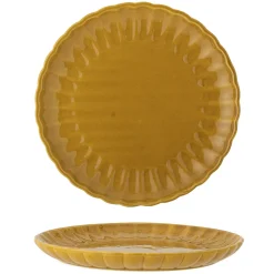 - Latina Tallerken, Gul, Stentøj^Bloomingville