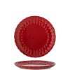 - Latina Tallerken, Rød, Stentøj*Bloomingville Sale