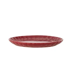 - Latina Tallerken, Rød, Stentøj*Bloomingville Sale