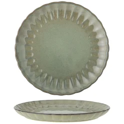 - Latina Tallerken, Grøn, Stentøj^Bloomingville New