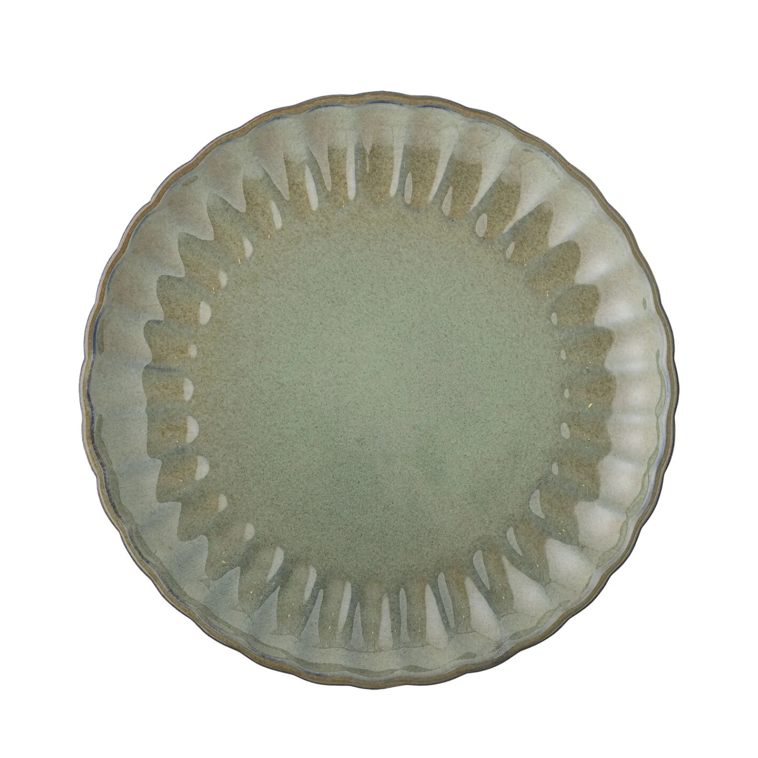 - Latina Tallerken, Grøn, Stentøj^Bloomingville New