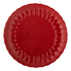 - Latina Tallerken, Rød, Stentøj*Bloomingville New