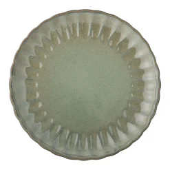 - Latina Tallerken, Grøn, Stentøj^Bloomingville Hot