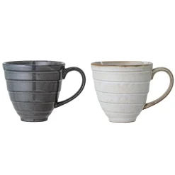 - Masami Kop, Hvid, Stentøj^Bloomingville Discount