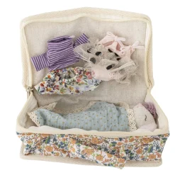 - Milly Dukke, Brun, Polyester^Bloomingville Clearance