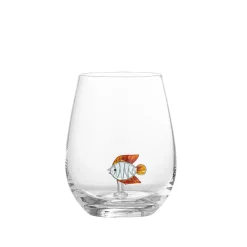 - Misa Drikkeglas med Fisk, Klar Glas^Bloomingville Best