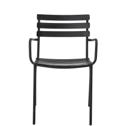 - Monsi Spisestol, Sort, Galvaniseret Metal^Bloomingville Sale