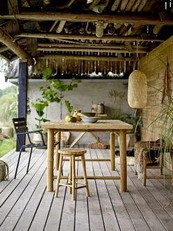 - Monsi Spisestol, Sort, Galvaniseret Metal^Bloomingville Sale