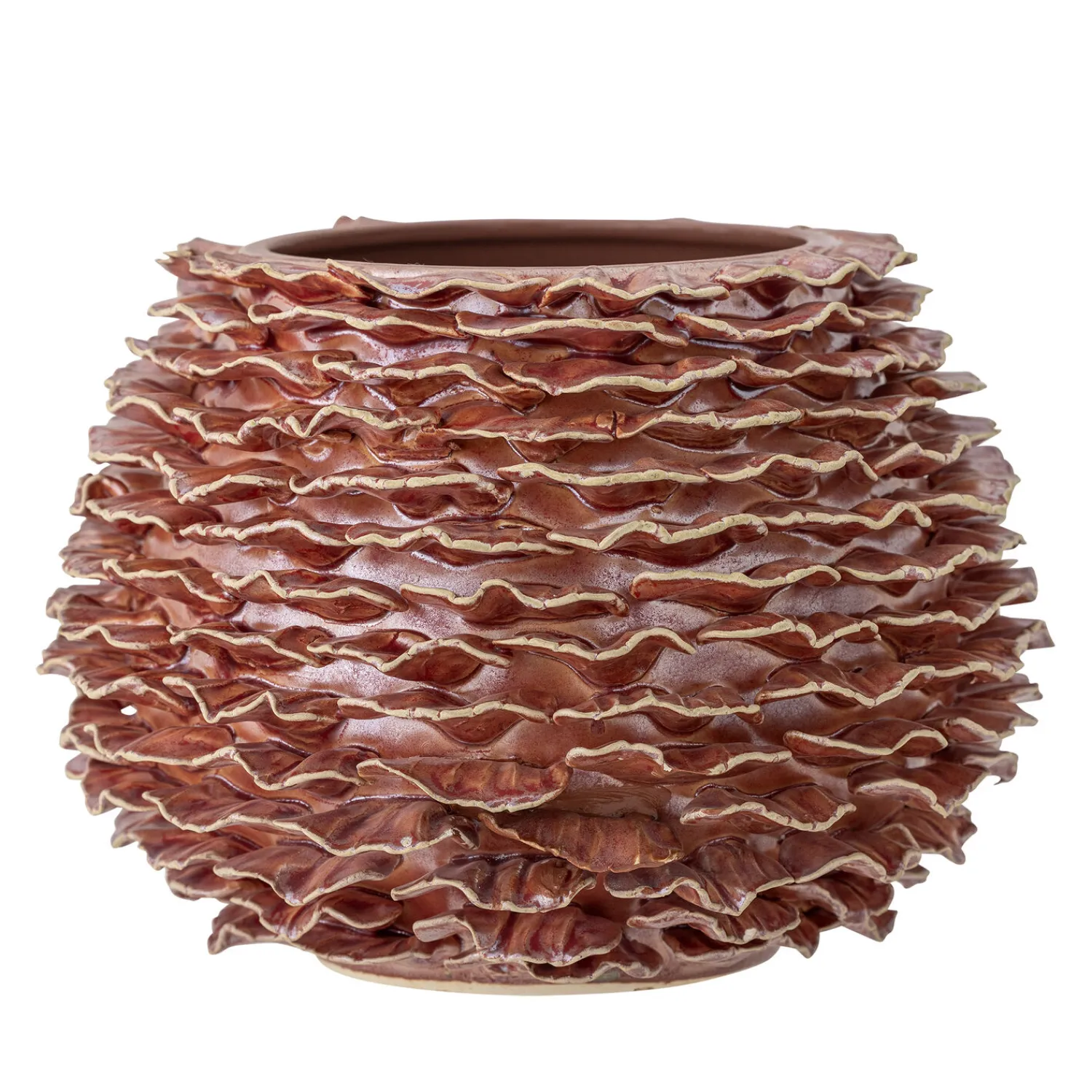 - Morwen Vase, Brun, Stentøj^Bloomingville Outlet