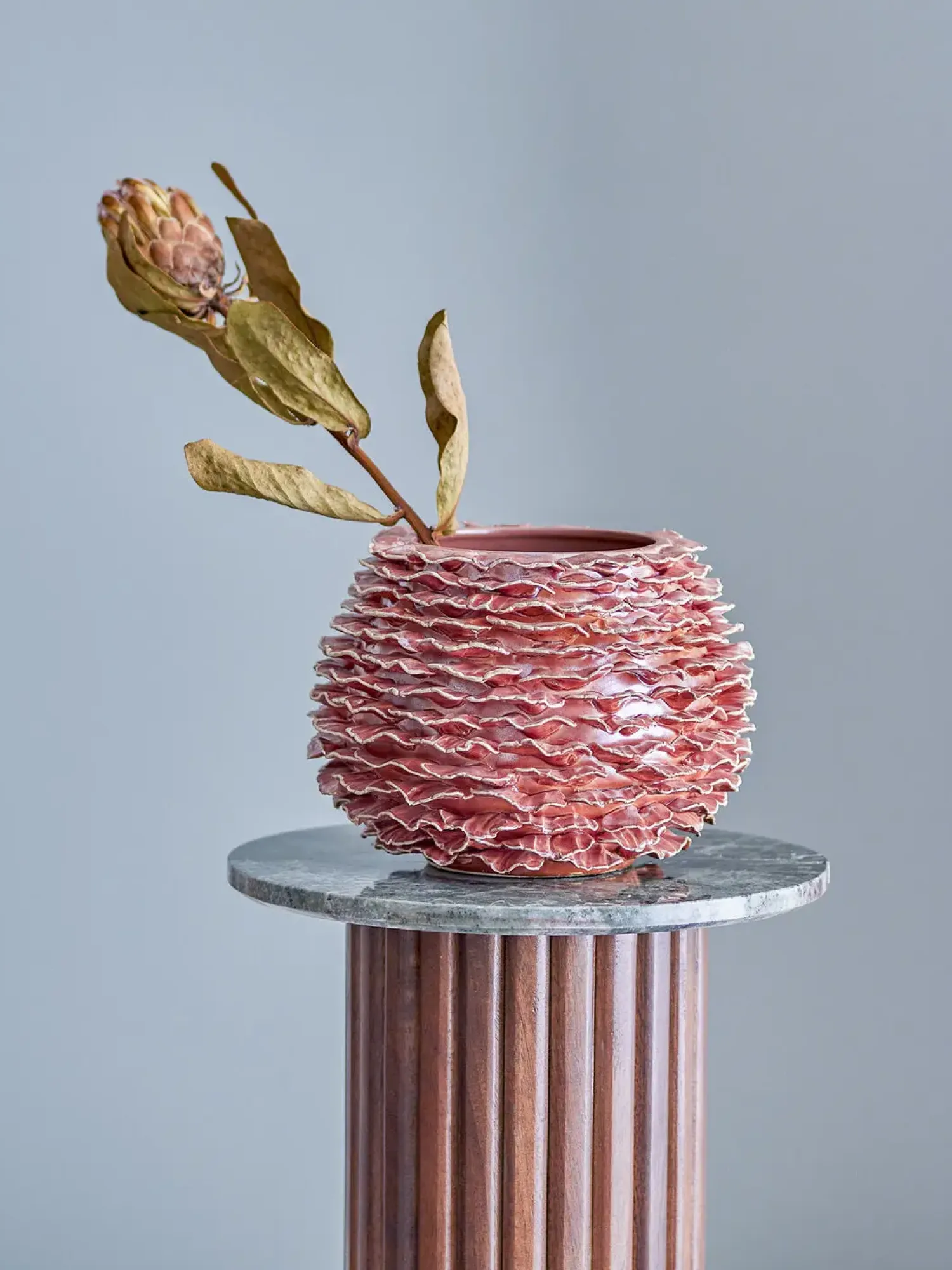 - Morwen Vase, Brun, Stentøj^Bloomingville Outlet