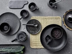 - Neri Serveringsskål, Sort, Stentøj^Bloomingville Discount