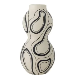 - Nicola Vase, Sort, Stentøj^Bloomingville Clearance