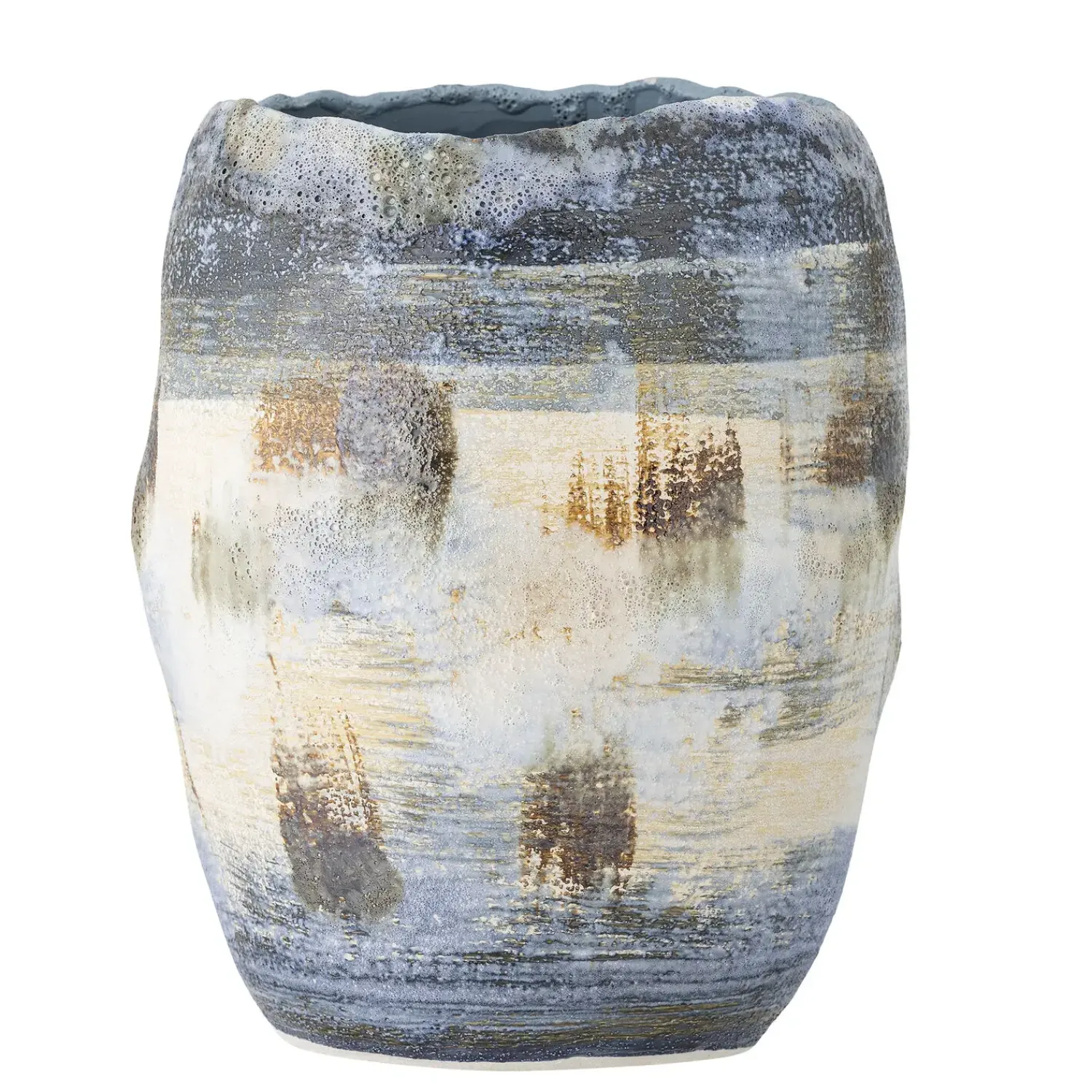 - Nienna Vase, Blå, Stentøj*Bloomingville Hot