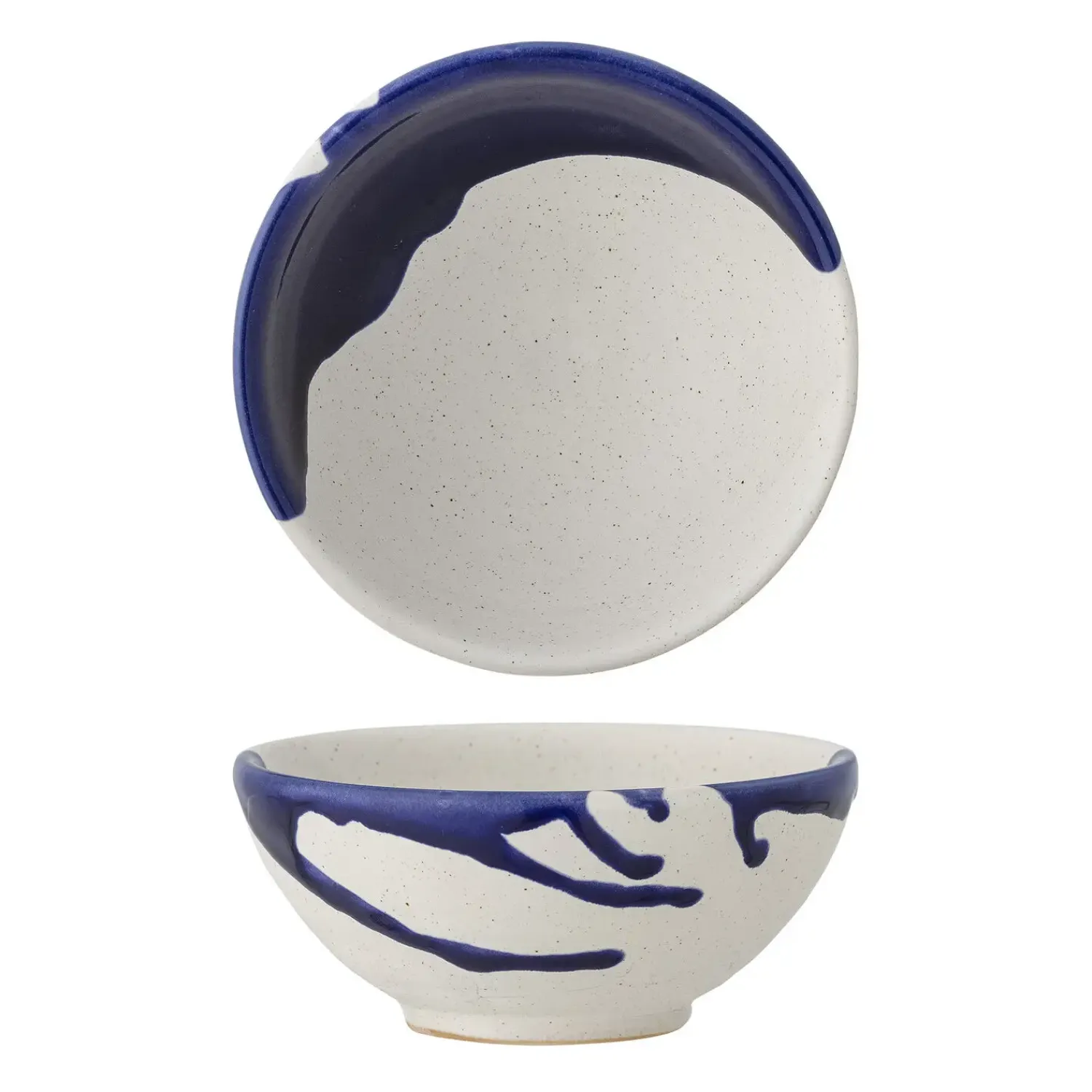 - Okayama Skål, Blå, Stentøj^Bloomingville Discount