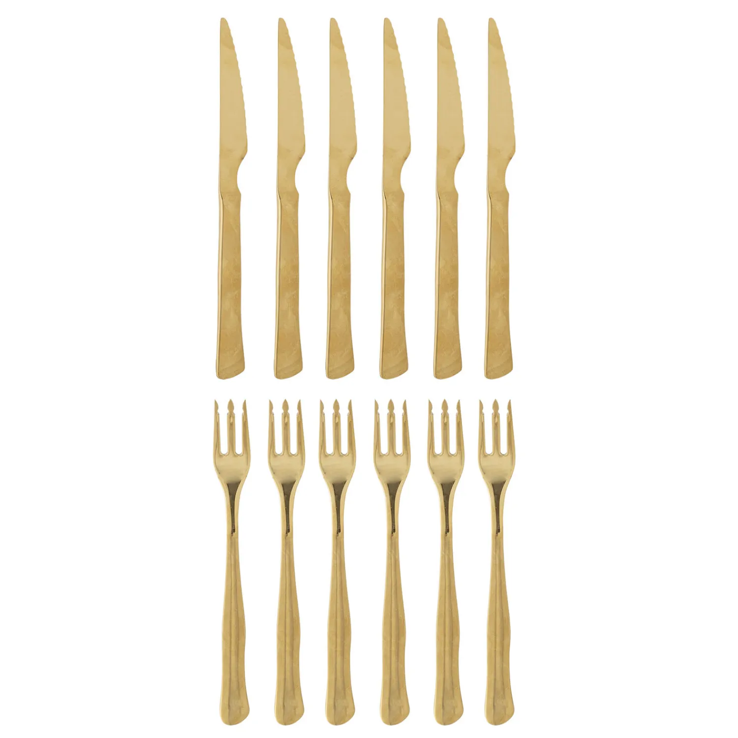 - Ollin Grillbestik, Multipak, Guld, Rustfri Stål^Bloomingville Sale