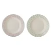 - Patrizia Pasta Tallerken, Grøn, Stentøj, 2 styk*Bloomingville Outlet