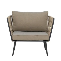 - Pavone Lounge Stol, Brun, Metal*Bloomingville Best