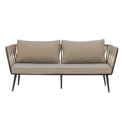 - Pavone Sofa, Brun, Metal*Bloomingville Sale