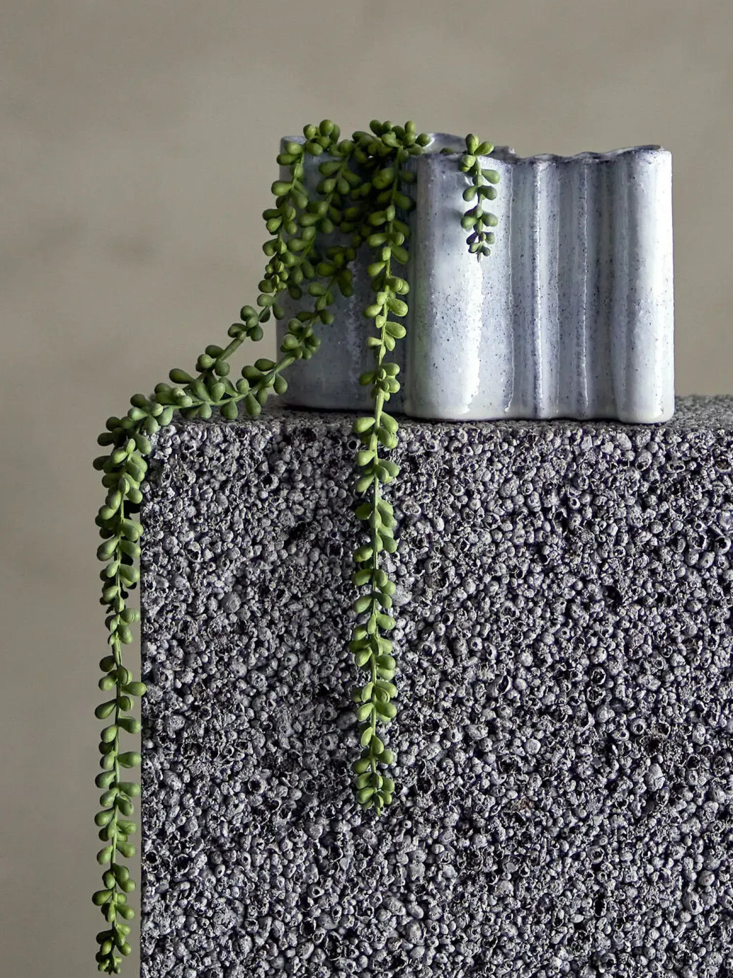 - Pearl Kunstig Plante - Grøn, Plastik^Bloomingville New