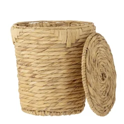 - Peri Kurv m/Låg, Natur, Vandhyacint*Bloomingville Outlet