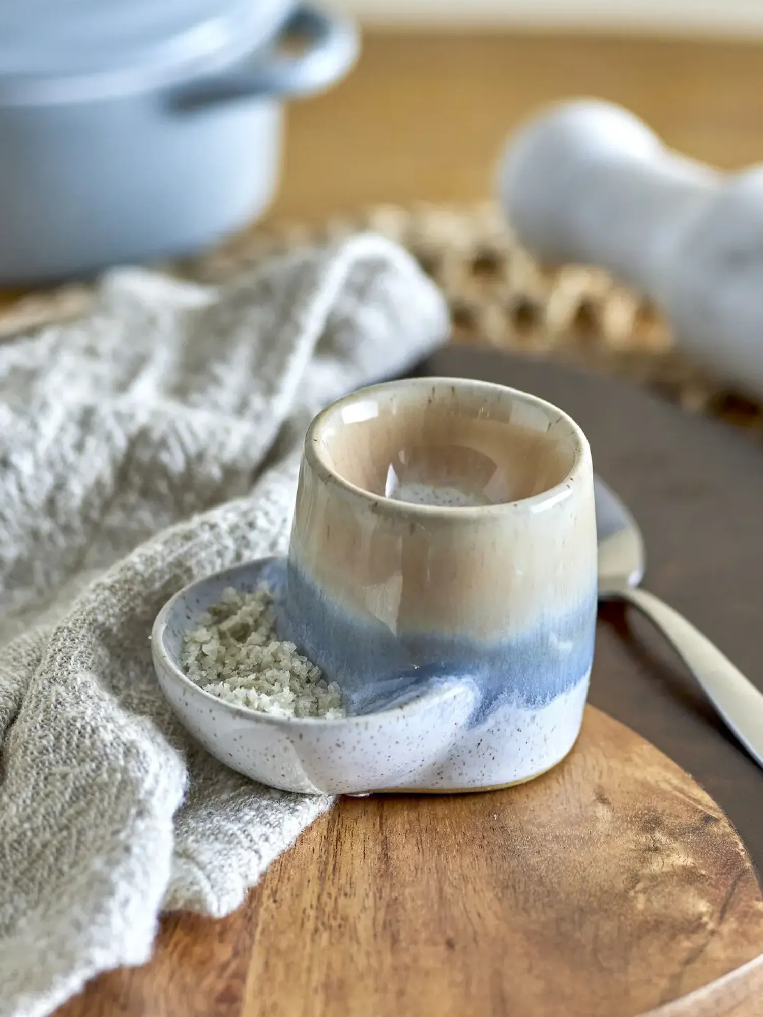 - Piril Æggebæger, Brun, Stentøj*Bloomingville Outlet