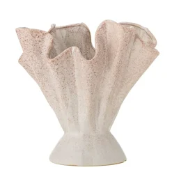- Plier Vase, Rosa, Stentøj*Bloomingville