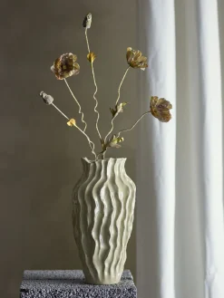 - Poppy Kunstig stilk - Brun, Plastik*Bloomingville Hot