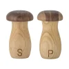 - Rahim Salt & Peber Set, Brun, Gummitræ^Bloomingville