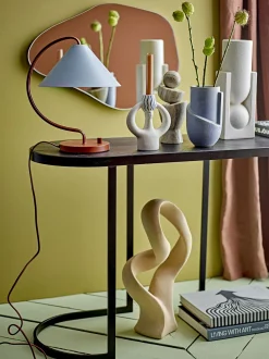 - Salome Vase, Hvid, Stentøj*Bloomingville Sale