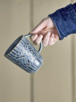 - Samsin Krus, Blå, Stentøj*Bloomingville Best