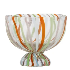 - Savya Skål, Grøn, Glas^Bloomingville Outlet