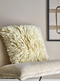 - Star Pude, Natur, Uld^Bloomingville Sale