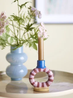 - Tacana Lysestage, Blå, Stentøj*Bloomingville Clearance