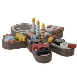 - Tala Legetøjsmad, Brun, MDF*Bloomingville Best