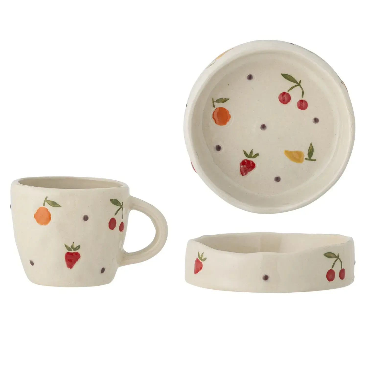 - Tatiana Stelsæt, Hvid, Stentøj*Bloomingville Discount