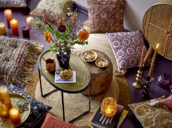 - Twist Stearinlys, Brun, Parafin, sæt med 2 styk*Bloomingville Discount