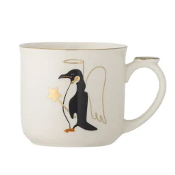 - Valentin Krus m/låg & tesi, Guld, Stentøj*Bloomingville Sale