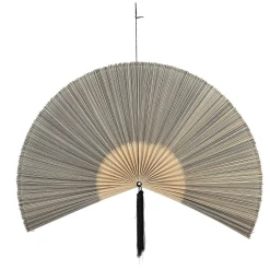 - Væg Dekoration - Jaime - Sort/Bambus - 145x72 cm^Bloomingville Outlet