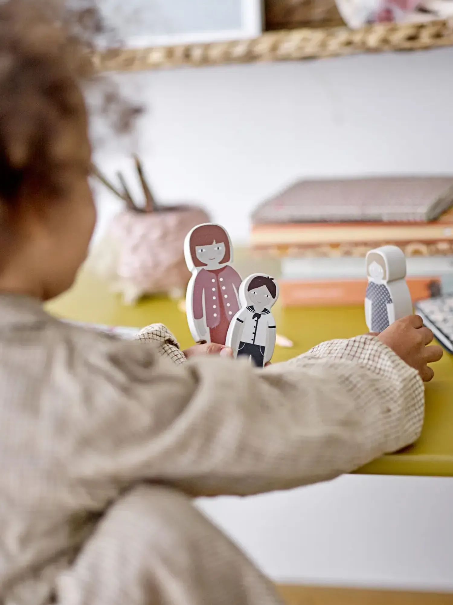 - Wilton Legetøj, Brun, MDF^Bloomingville Best