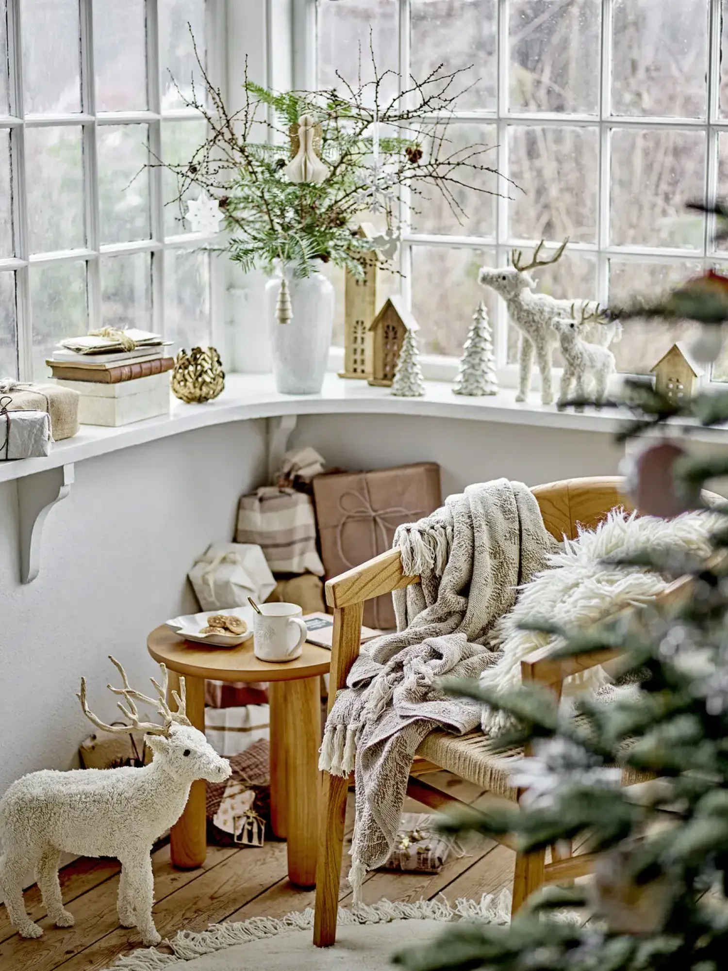 - Winter Kop, Natur, Stentøj^Bloomingville Discount