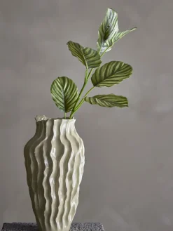 - Zebra Kunstig stilk - Grøn, Plastik^Bloomingville Sale